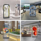 Ventilador holográfico 3D de tamaño humano para exteriores de Leadleds