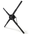 3D LED hologram fan showing floating image advertising effect