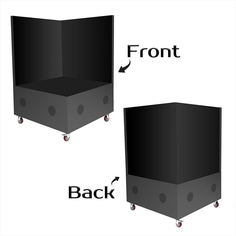 Leadleds Mobile 3D Led Display Naked Eye Hologram Video Screen with Sound