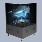 Leadleds Mobile 3D Led Display Naked Eye Hologram Video Screen with Sound
