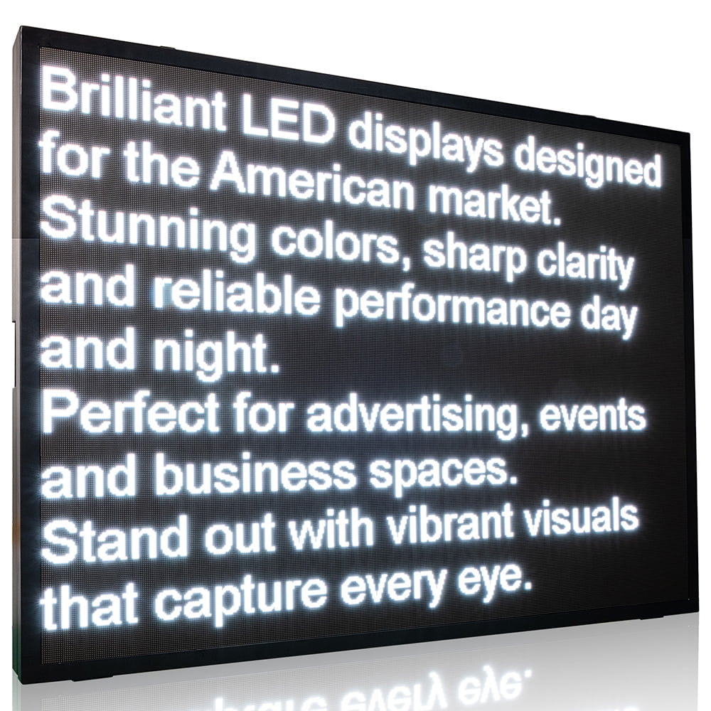 Leadleds Magnetic Mount Car LED Sign HD Text Image Video Display Image secondaire du produit