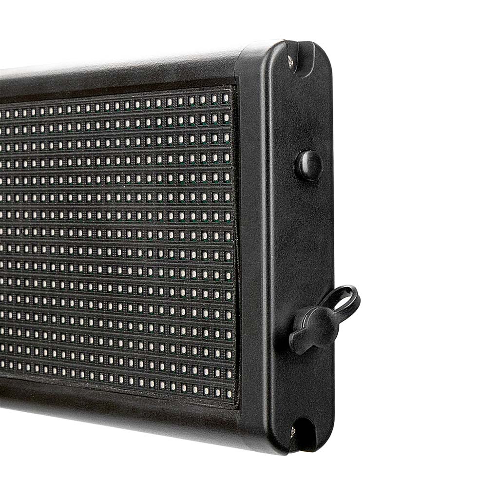 Battery powered portable led signs