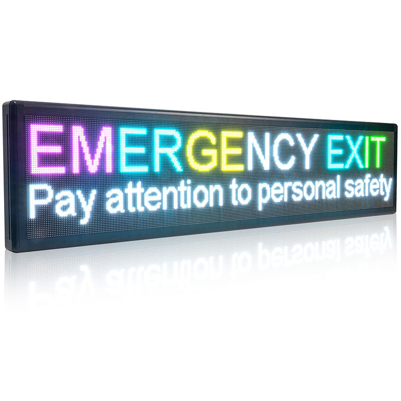 Commercial outdoor LED sign