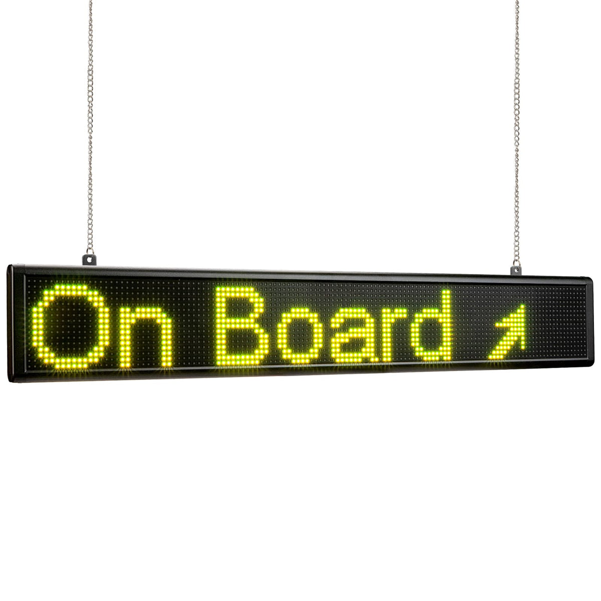 Compact LED Message Sign for Small Business Counters