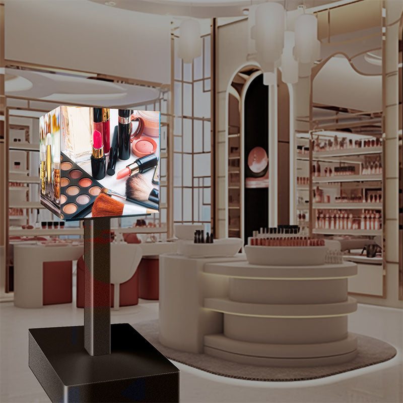 Leadleds Outdoor LED Cube Display Battery Operation