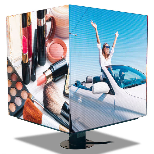 Multi-sided LED display Main image