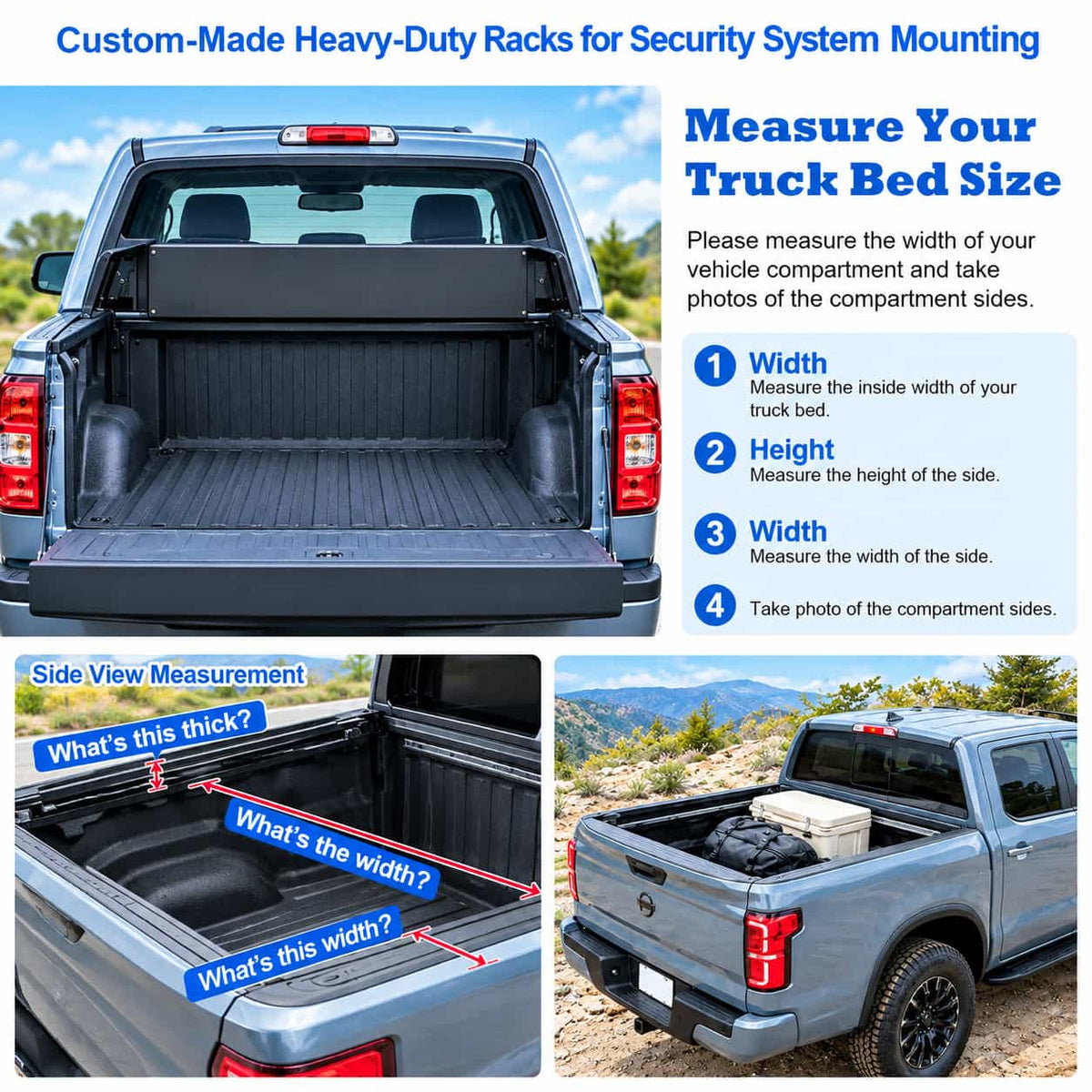 Custom-Made Security Mounting Racks