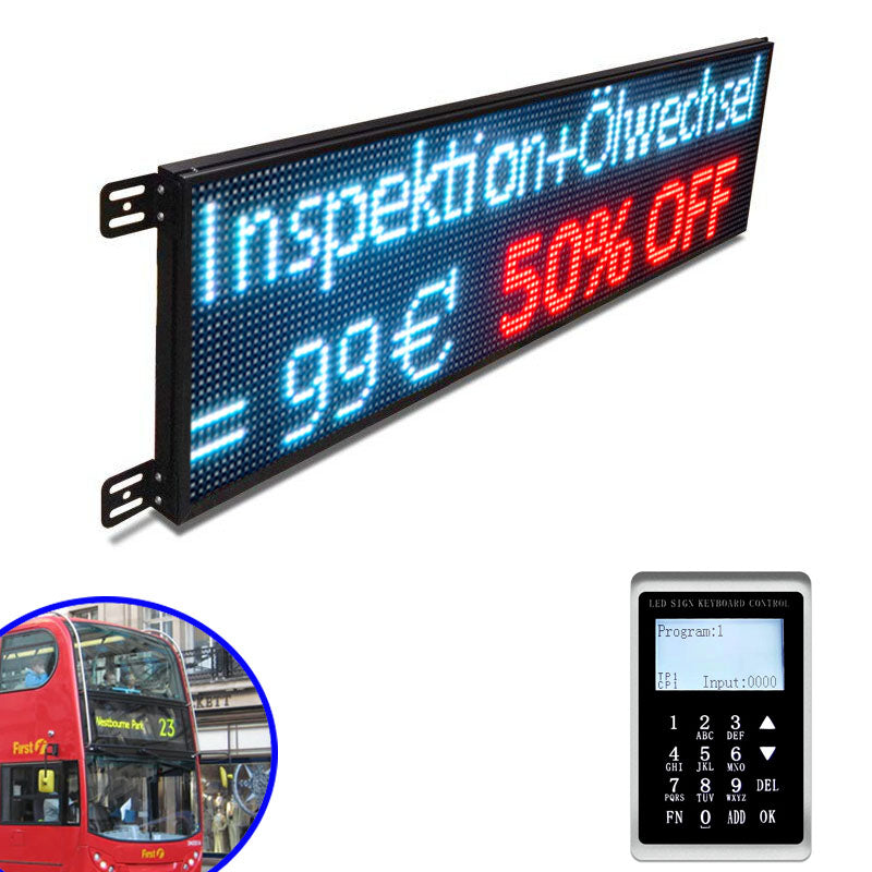 La pantalla LED dinámica de Leadleds para convertibles capta la atención en la carretera Imagen secundaria del producto
