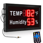 temperature humidity display for sale