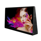Double sided digital truck sign for mobile advertising