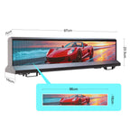 Durable aluminum housing and mounting brackets of P2.5 mobile LED screen