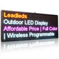 Energy-efficient outdoor LED display