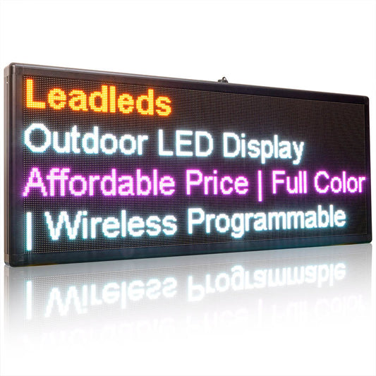 Energy-efficient outdoor LED display
