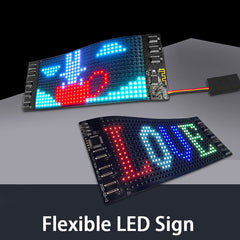 Flexible LED sign ideas