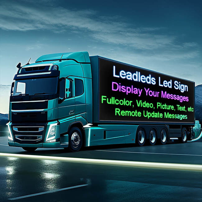 Full Color Truck Mounted LED Display Secondary image