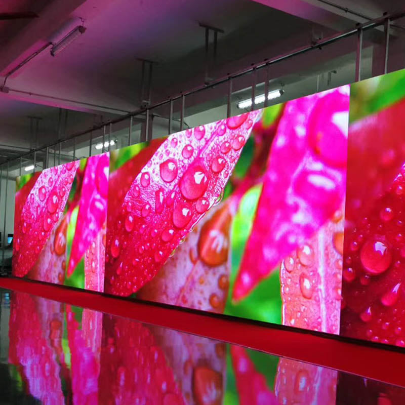 High-definition LED display for trade shows