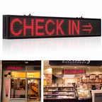 Leadleds Scrolling LED Sign with Serial Communication Protocol