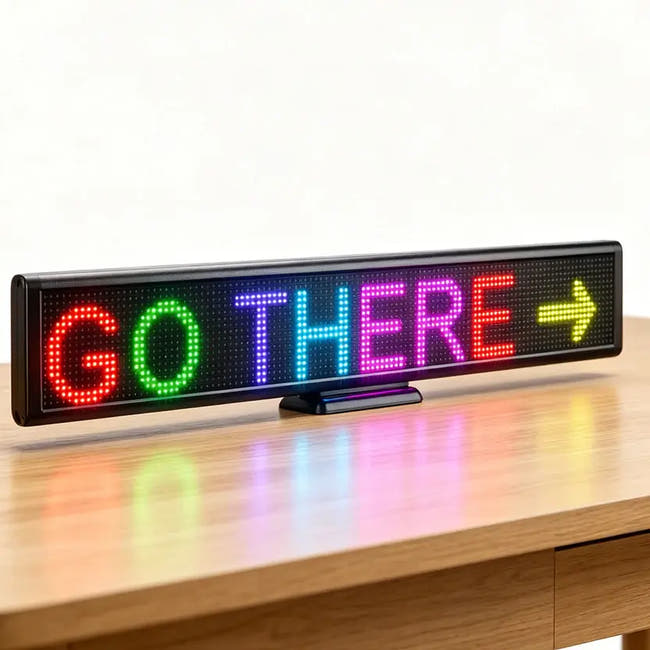 Indoor wifi LED Scrolling Sign with Animation Effects Secondary image