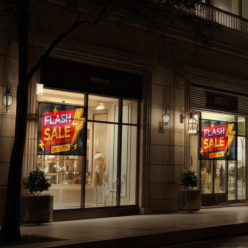 Leadleds Transparent LED Display Indoor Digital Signage Solution Secondary image