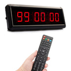 LED Countdown Clock Count Up Countdown Timer For Speech Swim Use Stopwatch With Remote Gym