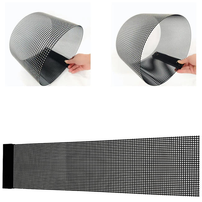 Leadleds LED Display Film – Ultra-Thin Flexible Holographic Screen for Glass Image secondaire du produit