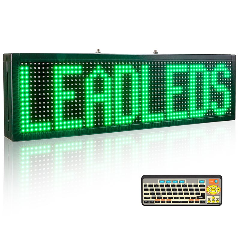 Leadleds 21 in Remote Control Led Sign Board Multicolor Message Display Secondary image
