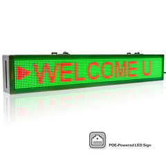 Indoor PoE LED Display