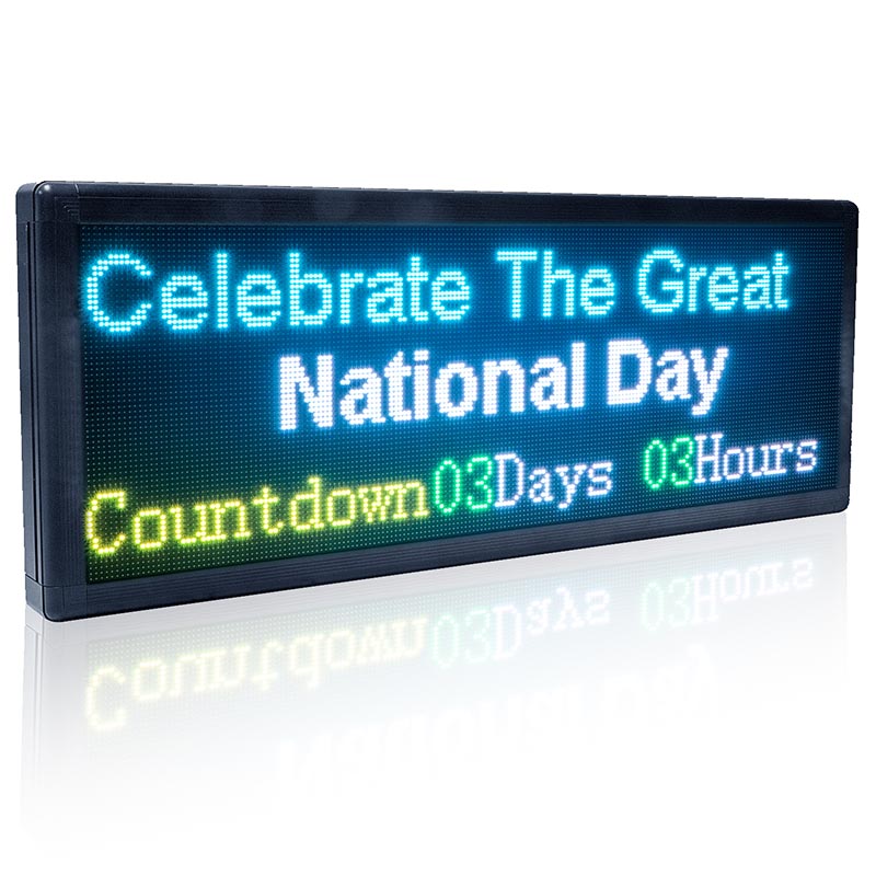 LED advertisements for outdoor events Main image