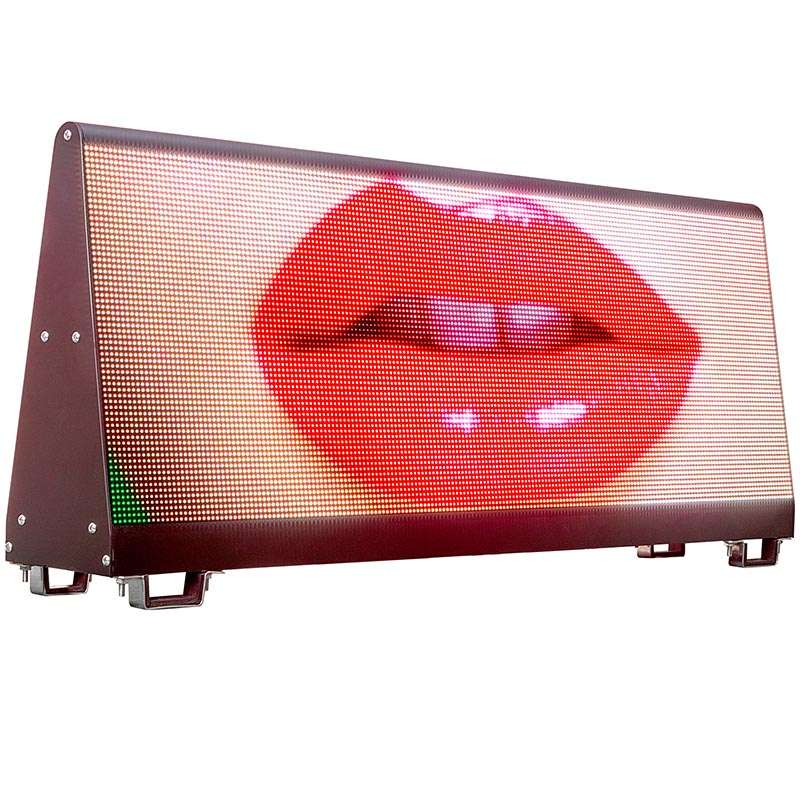 Affordable car roof advertising sign