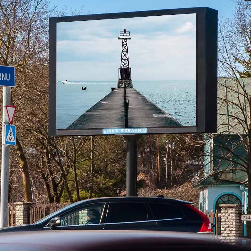 Leadleds Led Video Wall Waterproof Fixed Installation Billboard Outdoor Led Display, 128 × 80 CM Второстепенное изображение товара