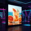 Leadleds P1.86 indoor full color HD LED video wall display panel with high resolution seamless cabinet