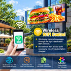  Leadleds outdoor LED message sign with Wi-Fi control