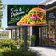 Leadleds 5x3 ft outdoor P4 full color LED billboard display screen with high brightness daylight readable panel