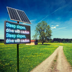 Leadleds outdoor solar-power LED billboard