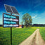 Leadleds outdoor solar-power LED billboard