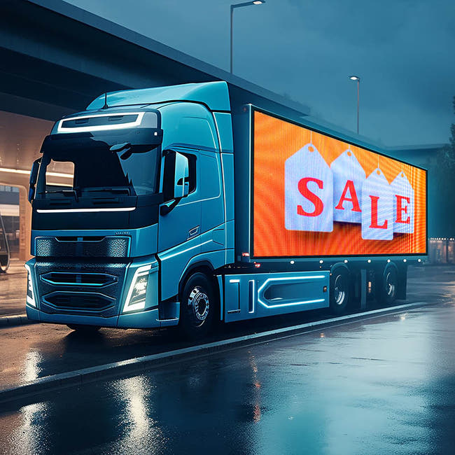 Mobile LED Advertising Screen for Trucks Main image