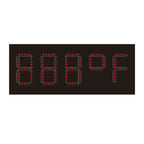 Leadleds Outdoor Led Temperature Display 5 Digits Thermometer Fahrenheit