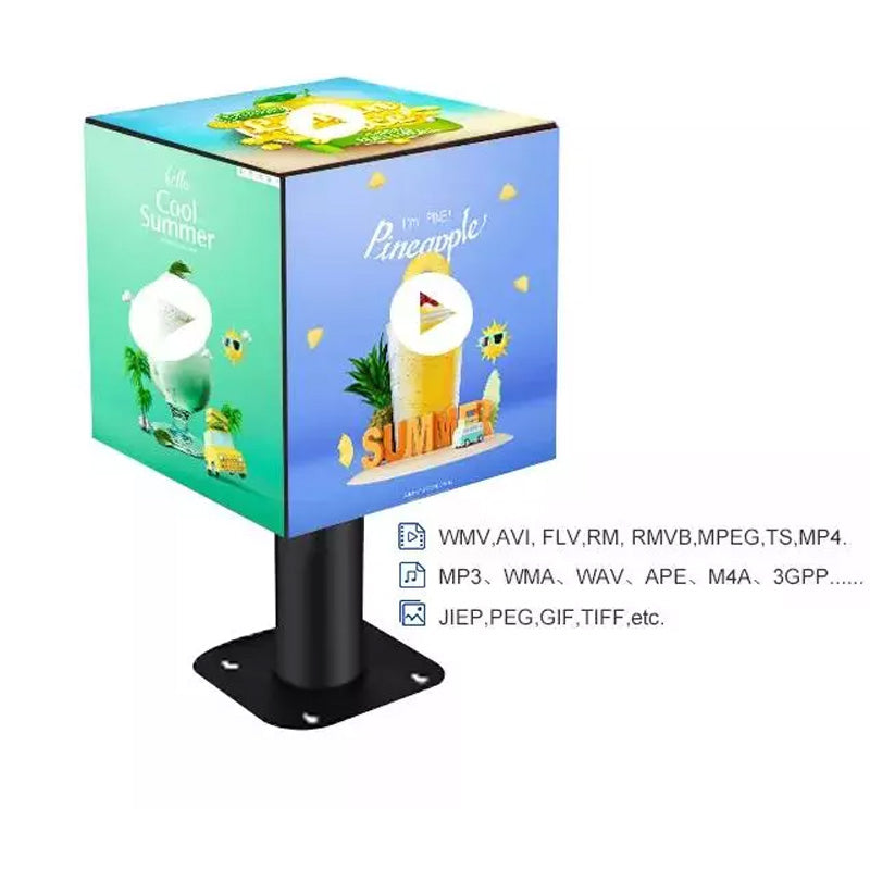 Outdoor LED Cube Displays