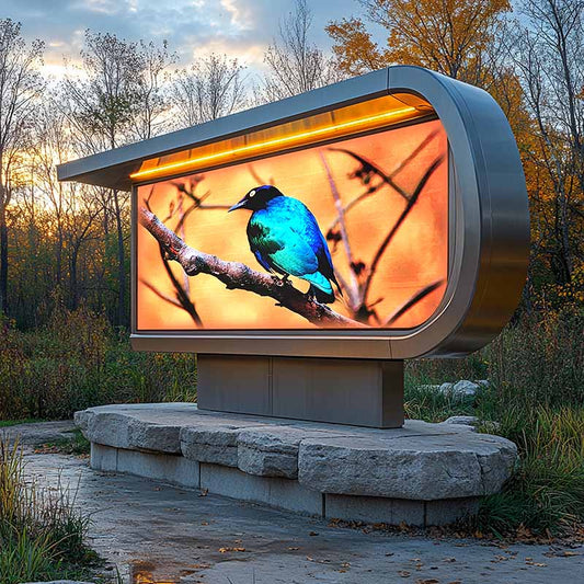 Outdoor advertising LED screen