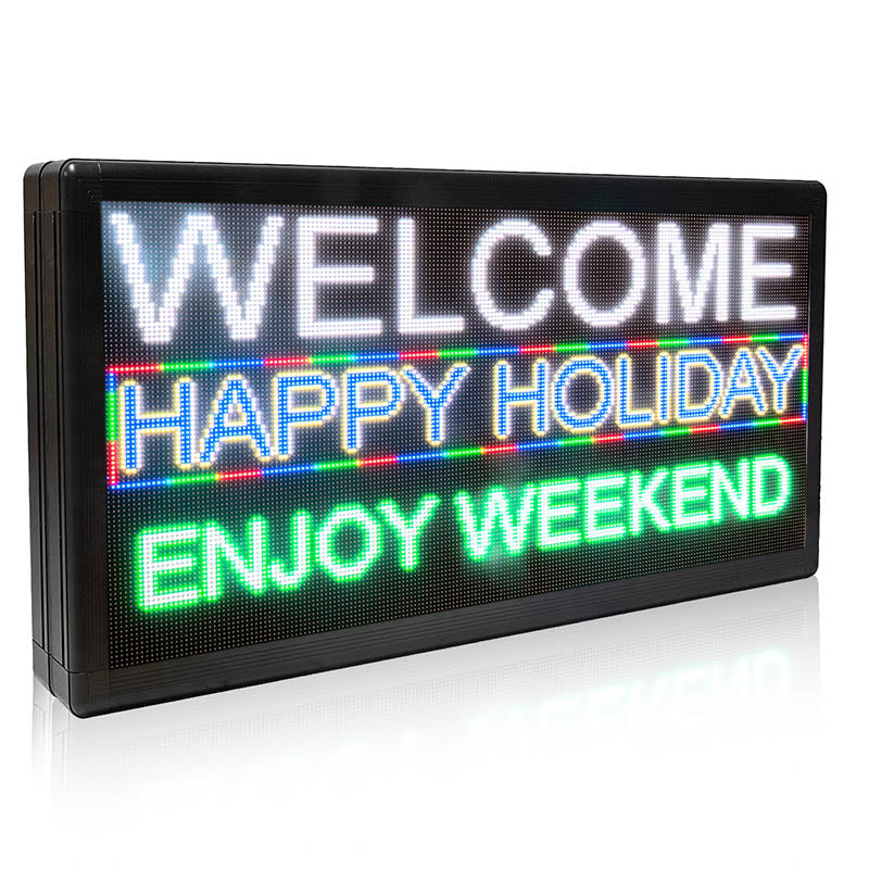 Outdoor commercial display