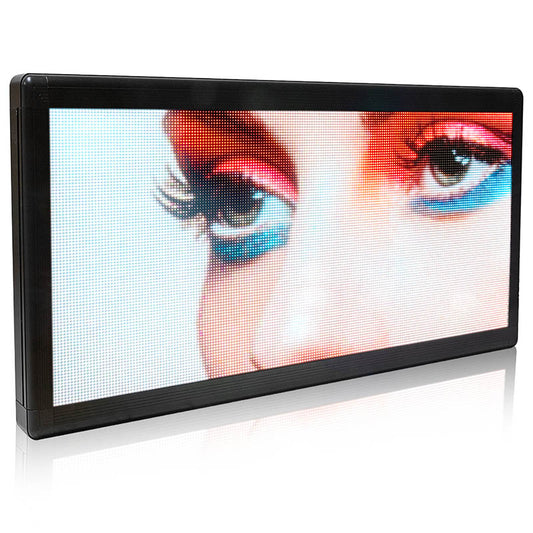 Outdoor promotional screen