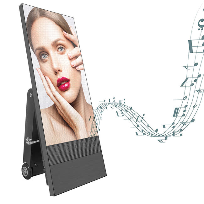 Portable LED display with built-in audio Main image