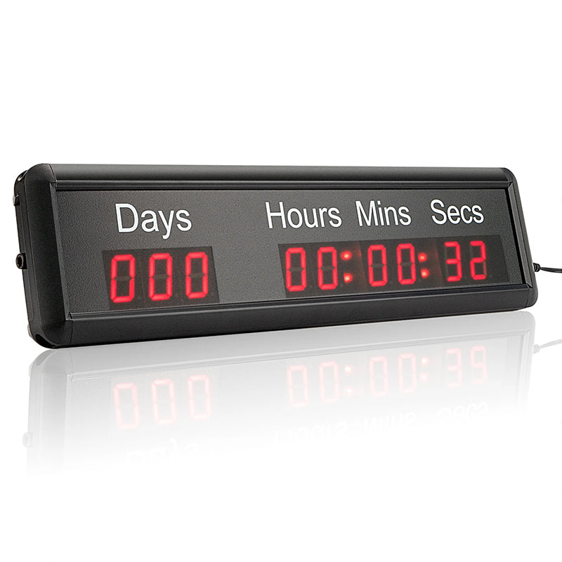Timer Clock Days Leadleds 365 Days Electronic Countdown Digital Timer 1.8 Inches 9 Digi ...
