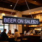 Programmable Scrolling LED Sign Board with Mounting Hardware