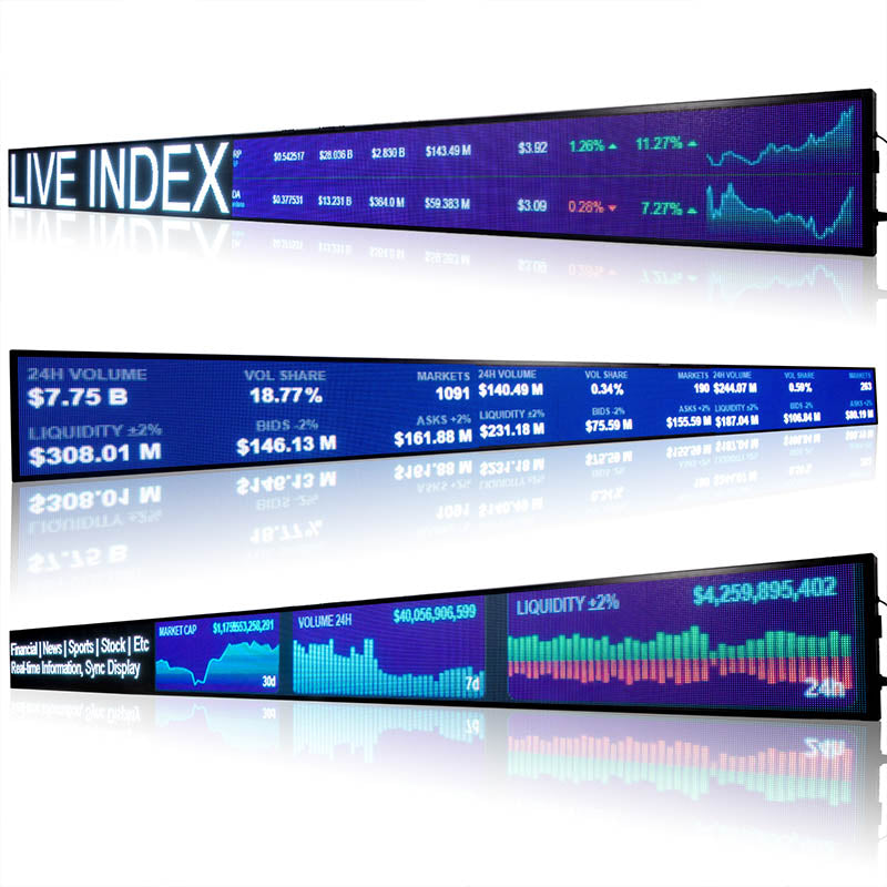 LED message ticker