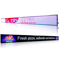 Retail store LED price ticker