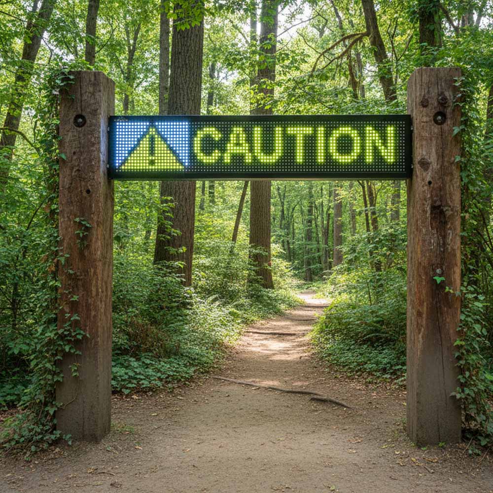 Park LED Display Sign