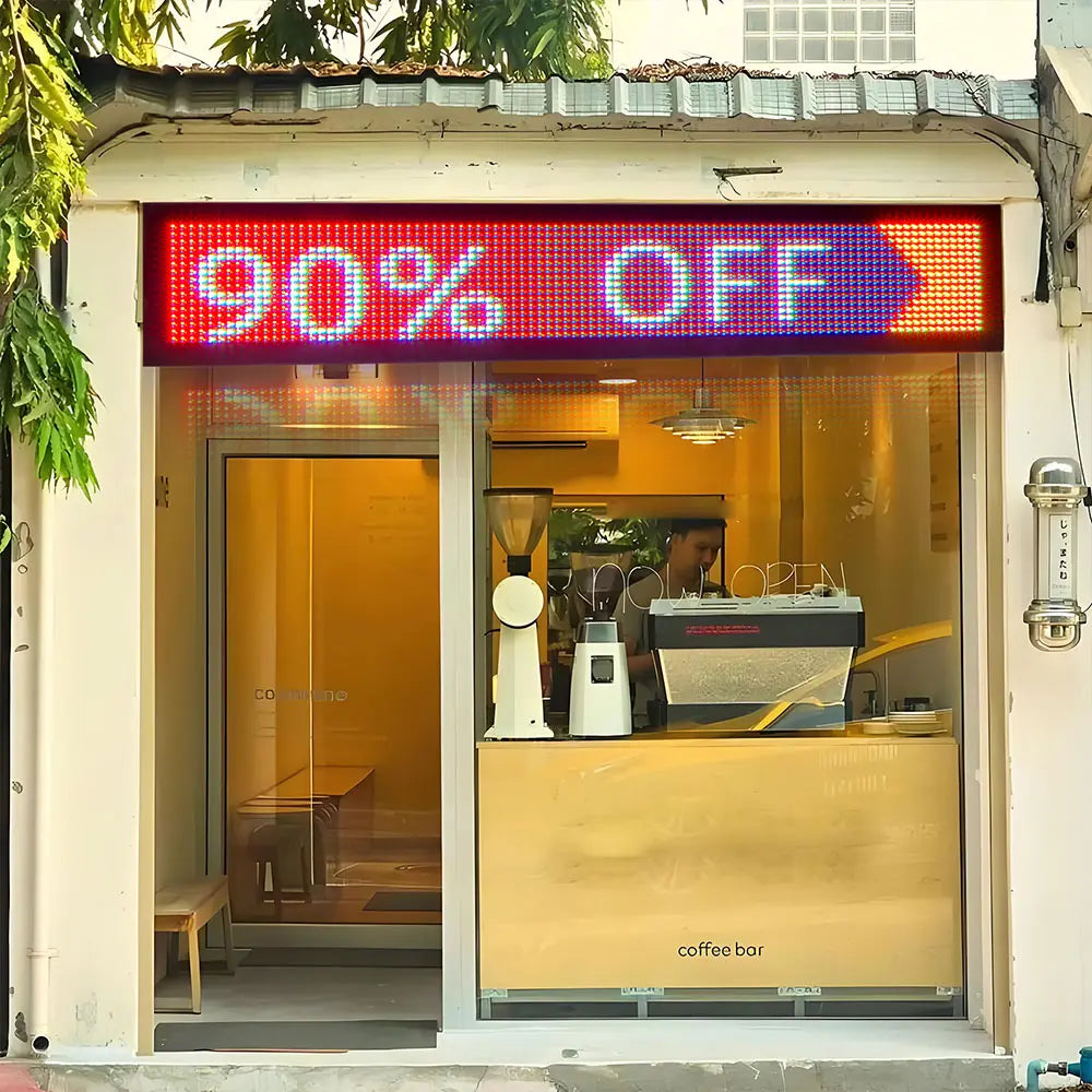 Roadside LED Display Sign WiFi Programmable Waterproof Business Sign