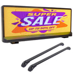 Taxi top advertising display with HD graphics