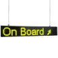 Ultra Thin LED Sign Aluminium Frame Wall Mount